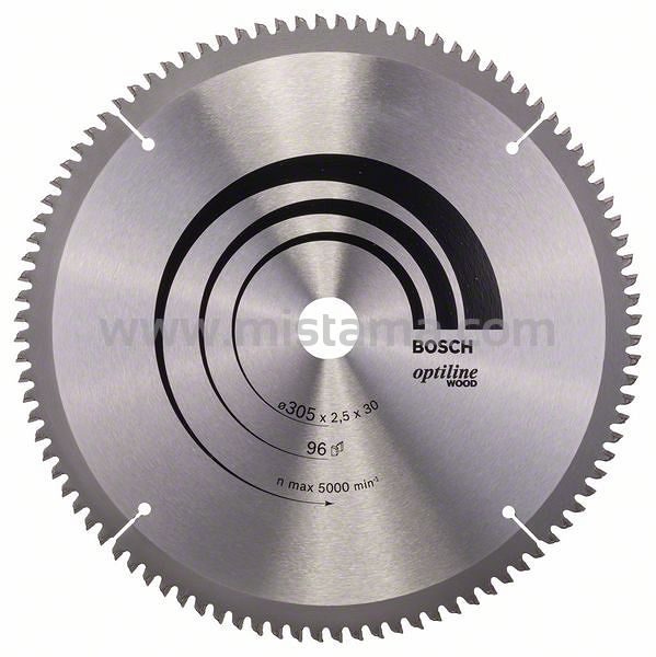 Tarcza pilarska 305/30mm Optiline Wood BOSCH (96 zębów)