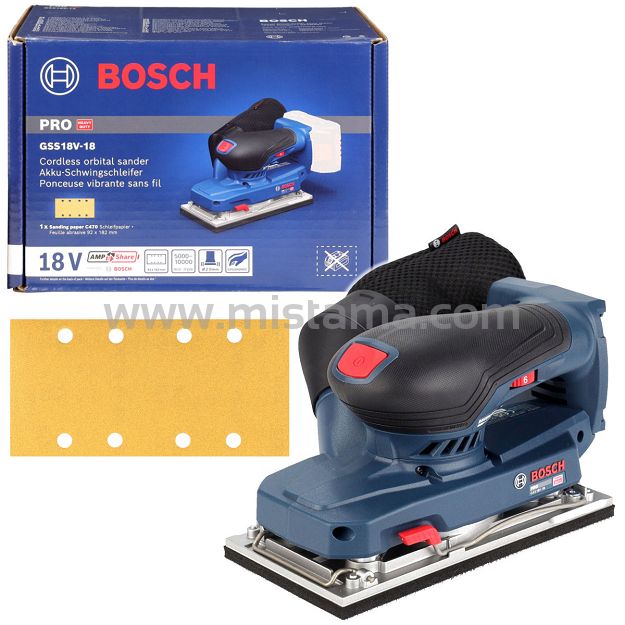 Szlifierka oscylacyjna GSS 18V-18 BOSCH (korpus)