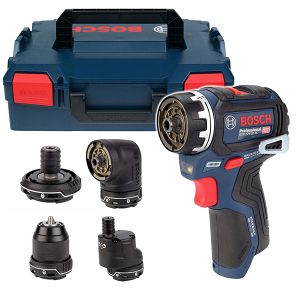 Wkrętarka akumulatorowa GSR 12V-32 FC BOSCH L-BOXX (korpus) + 4 uchwyty