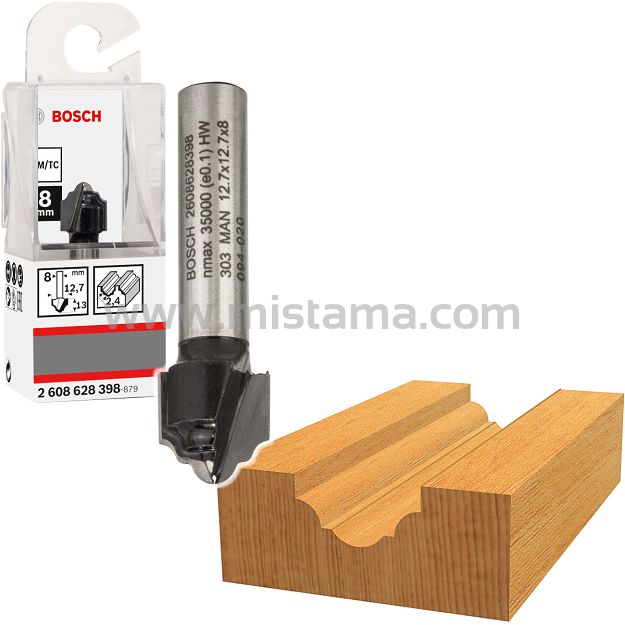 Frez kształtowy 8/12,7/46mm BOSCH