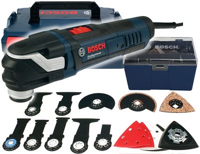 Narzędzie wielofunkcyjne GOP 40-30 BOSCH L-BOXX + osprzęt 