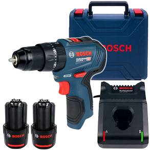 Wkrętarka udarowa GSB 12V-30 BOSCH 2x2,0Ah + walizka