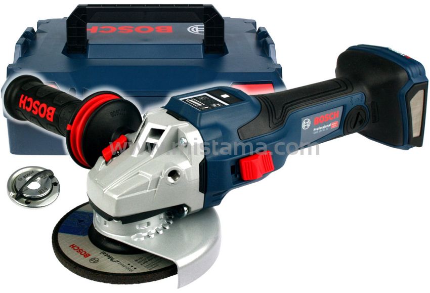 Szlifierka kątowa GWS 18V-15 SC BOSCH BITURBO (korpus) L-BOXX