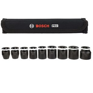 Zestaw 9 nasadek udarowych 7-19 mm 3/8" Pro Impact Socket Set BOSCH