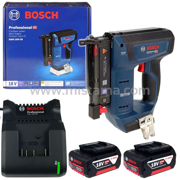 Gwoździarka GNH 18V-35 BOSCH 2x4,0Ah
