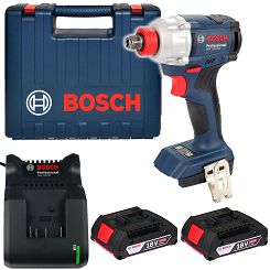 Klucz udarowy 285 Nm GDX 18V-285 BOSCH 2x2,0Ah + walizka