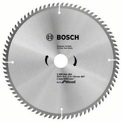 Tarcza pilarska 254/30mm Eco for Wood BOSCH (80 zębów)