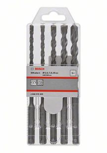 Zestaw 5 wierteł SDS-Plus plus-1 BOSCH
