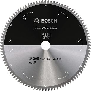 Tarcza pilarska 305/30mm Standard for Aluminium BOSCH (96 zębów) do pilarek aku