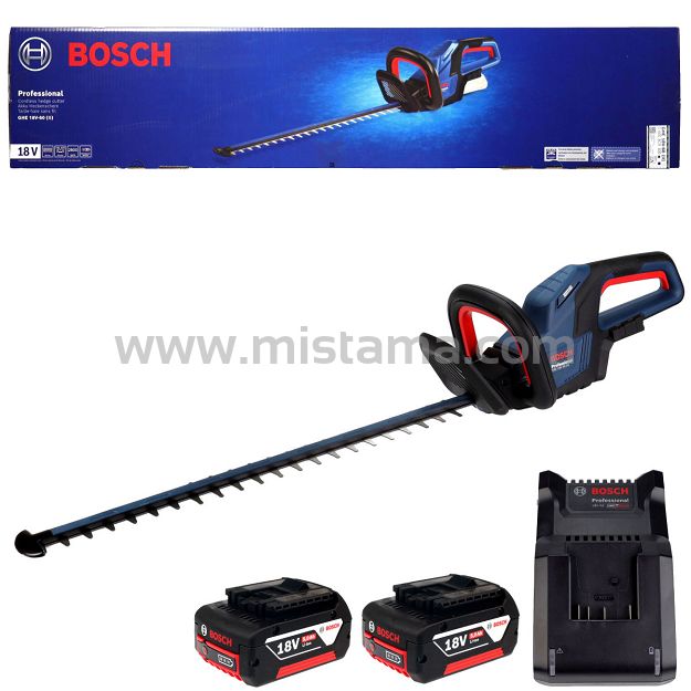 Sekator 18V 60cm GHE 18V-60 II BOSCH 2x5,0Ah