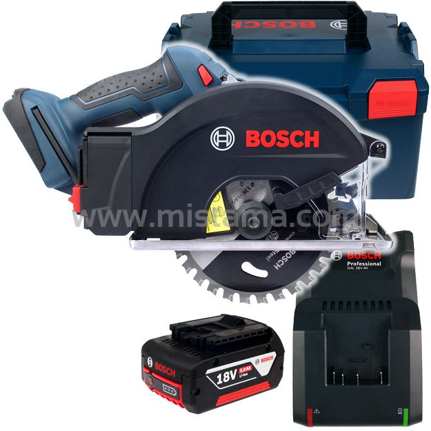 Pilarka do metalu GKM 18V-50 BOSCH 1x5,0Ah L-BOXX