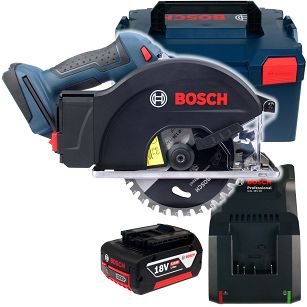 Pilarka do metalu GKM 18V-50 BOSCH 1x5,0Ah L-BOXX