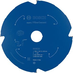 Tarcza pilarska 190/30mm Expert for Fiber Cement BOSCH do pilarek aku (6 zębów)