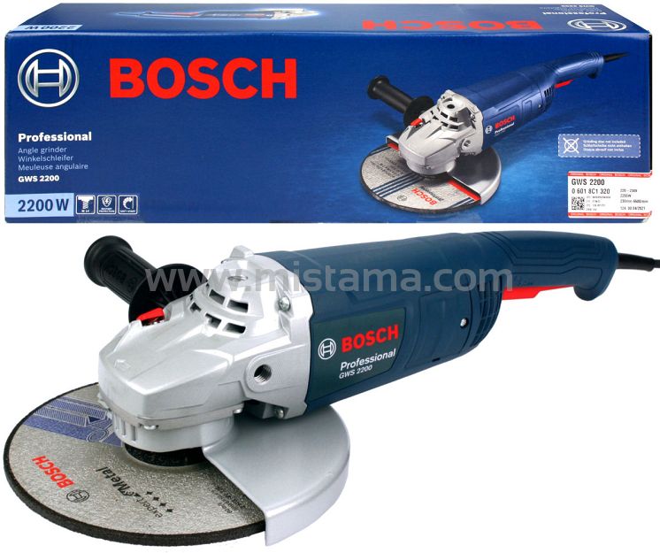 Szlifierka kątowa GWS 2200 (180mm) BOSCH