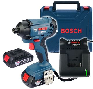 Klucz udarowy zakrętarka GDR 180-LI BOSCH 2x2,0Ah