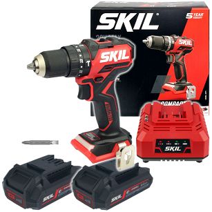 Wkrętarka 3075 20V SKIL COMPACT UDAR BEZSZCZOTKOWA 2x2,0Ah