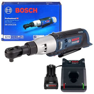 Kątowy klucz grzechotkowy 1/2" GRC 12V-60 SN BOSCH 1x4,0Ah