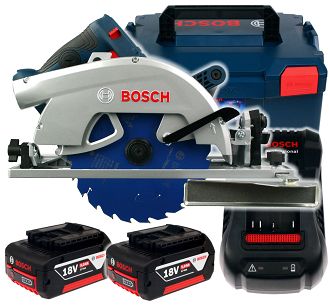 Pilarka tarczowa GKS 18V-68 GC BOSCH BITURBO 2x5,0Ah L-BOXX