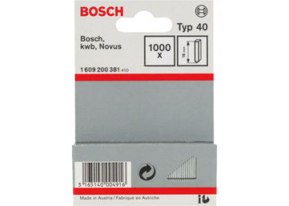 Sztyfty 16 mm TYP 40 BOSCH Professional