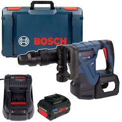 Akumulatorowy młot kujący 8,5J SDS-MAX GSH 18V-5 BOSCH XL-BOXX 1x8,0Ah