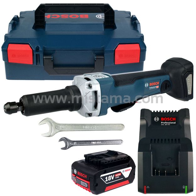 Szlifierka prosta 18V GGS 18V-23 PLC BOSCH L-BOXX 1x4,0Ah