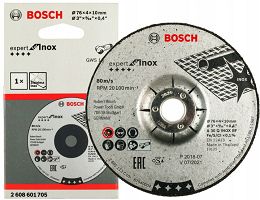 Tarcza korundowa 76mm/4,0mm BOSCH (do GWS 12V-76)