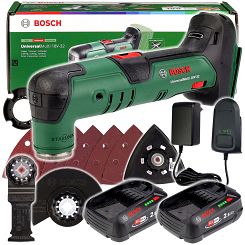 Narzędzie wielofunkcyjne UniversalMulti 18V-32 BOSCH 2x2,5Ah