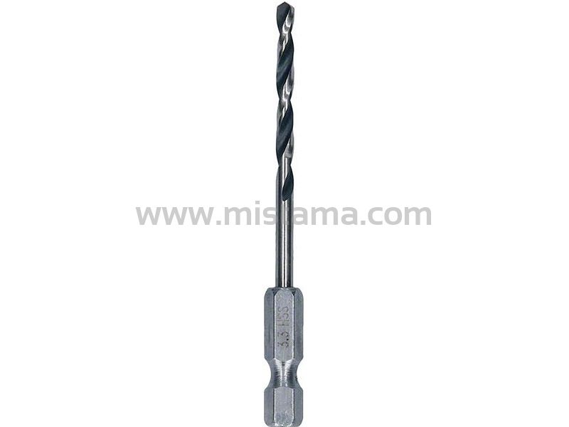Wiertło kręte HSS-PointTeQ HEX 3,3 mm BOSCH 