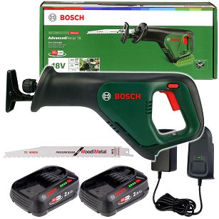 Piła szablasta ADVANCEDRECIP 18 BOSCH 2x2,5Ah