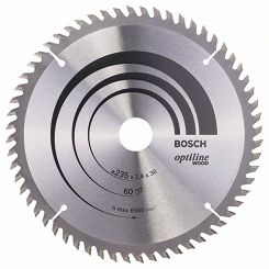 Tarcza pilarska 235/30mm Optiline Wood BOSCH (60 zębów)