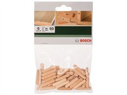 Kołki montażowe 6/30mm BOSCH (50 sztuk)