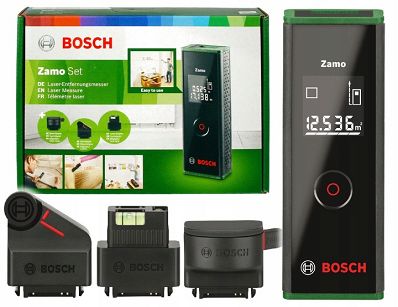 Dalmierz laserowy ZAMO 3 SET BOSCH + 3 adaptery