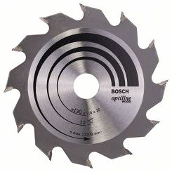 Tarcza pilarska 130/20mm Optiline Wood BOSCH (12 zębów)