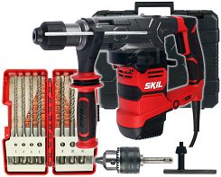 Młot 1500W 1781 SKIL + walizka + wiertła + uchwyt