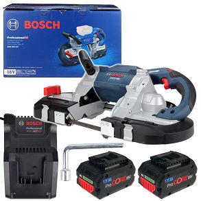 Pilarka taśmowa akumulatorowa GCB 18V-127 BOSCH 2x8,0Ah