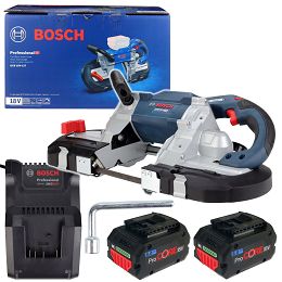 Pilarka taśmowa akumulatorowa GCB 18V-127 BOSCH 2x8,0Ah