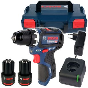 Wkrętarka 32Nm GSR 12V-32 BOSCH 2x2,0Ah L-BOXX