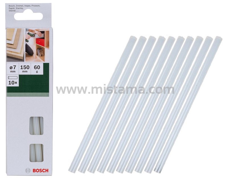 Uniwersalne sztyfty kleju 7mm PKP BOSCH (10 sztuk)