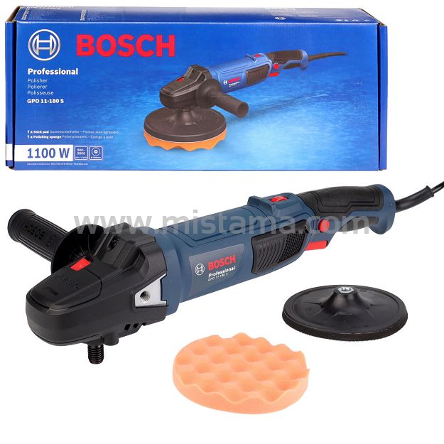 Polerka szlifierka 1100W 180mm GPO 11-180 S BOSCH