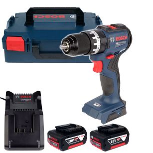 Wkrętarka z udarem 52Nm GSB 18V-52 BOSCH 2x4,0Ah L-BOXX