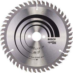 Tarcza pilarska 160/20mm Optiline Wood BOSCH (48 zębów)