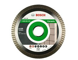 Tarcza diamentowa 125 mm BOSCH (twardy gres, ceramika)