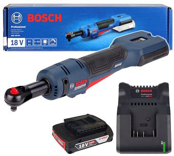 Kątowy klucz grzechotkowy 3/8" GRC 18V-60 BOSCH 1x2,0Ah