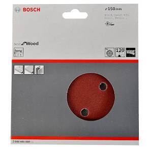 Papier ścierny BestForWood 150mm GR. 120 BOSCH (5 sztuk) WYPRZEDAŻ!