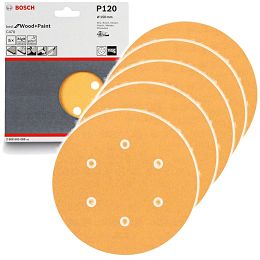 Papier ścierny BestForWood 150mm GR. 120 BOSCH (5 sztuk) WYPRZEDAŻ!