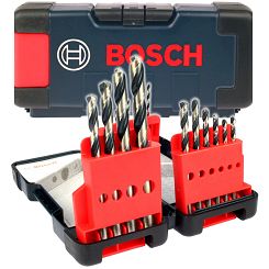 Zestaw 18 wierteł do stali BOSCH HSS POINTTEQ