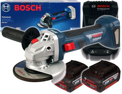 Szlifierka kątowa GWS 180-LI BOSCH 2x5,0Ah 