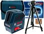 Laser krzyżowy GLL 2-10 BOSCH + statyw