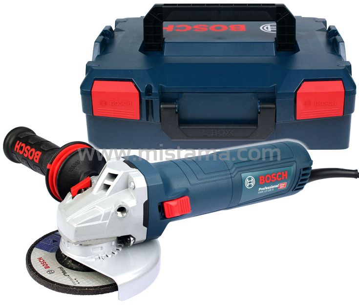 Szlifierka kątowa GWS 12-125 S BOSCH + L-BOXX