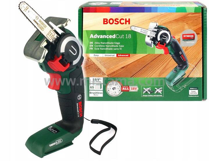 Pi a NanoBlade ADVANCEDCUT 18 BOSCH korpus